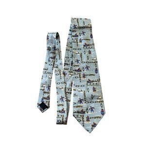 MARJA‎ KURKI Silk Finland Expo 1998 Lisbon Neck Tie